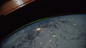 Aurora from iss